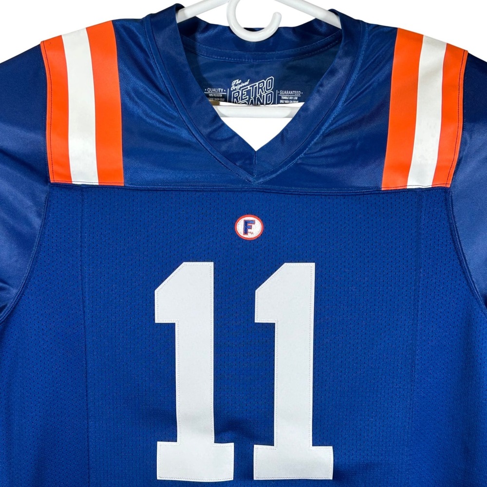 Retro Brand Florida Gators Kyle Trask 11‎ Football Jersey Blue Mens Size Medium